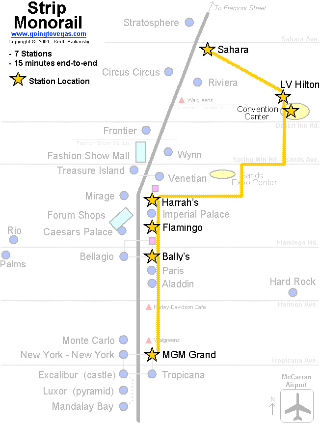 Monorail Map