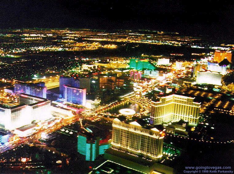 Las Vegas Strip Arial Photo